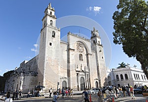 view of Cathedral of Merida