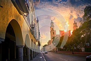 Merida San Idefonso cathedral Yucatan photo