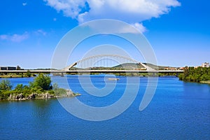 Merida in Spain Lusitania bridge over Guadiana