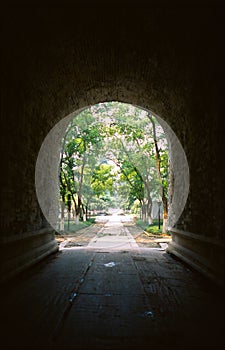 The Meridian Gate (front gate) of the Ming Palace