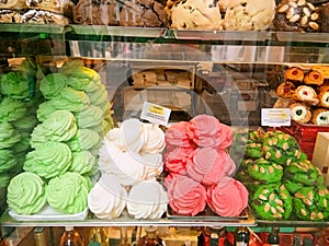 Meringue and Cookies display