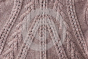 Merino wool knitted fabric texture