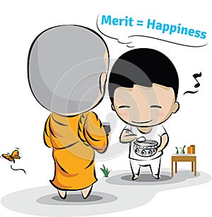 Merit is Happiness