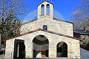 Meritxell old sanctuary in Canigo Andorra