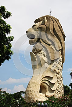 Merlion Statue at Sentosa Singapore