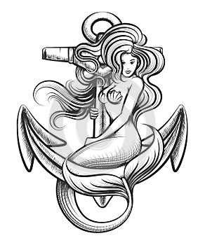 Mermaid on the Anchor