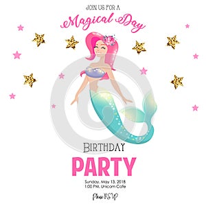 Mermaid birthday party