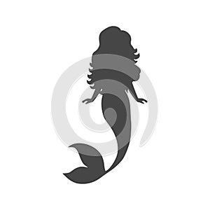 Mermaid icon, sirene logo