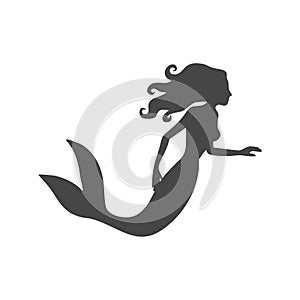 Mermaid icon, sirene logo