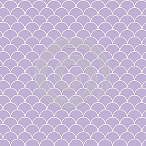 Mermaid scale seamless pattern