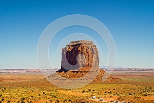 Merrick Butte at Monument Valley, Arizona
