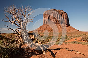 Merrick Butte in Monument Valley photo