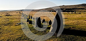 The Merrivale ceremonial Stones , Dartmoor