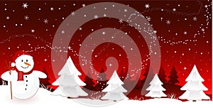 Merry christmas banner