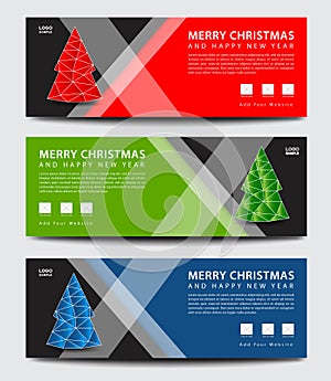 MERRY CHRISTMAS. Banner template. advertisement. flyer layout.