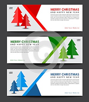 MERRY CHRISTMAS. Banner template. advertisement. flyer layout.