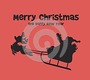Merry Christmas banner Vector illustrations