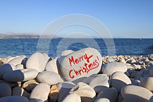 Merry Christmas on the beach