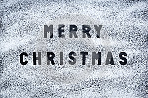 Merry Christmas - Black Slate Texture Background - Stone - Grunge Texture