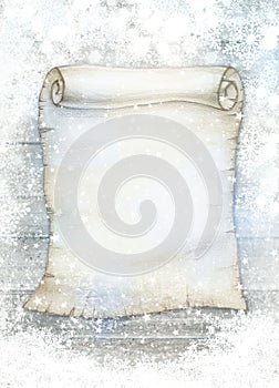 Merry Christmas card.  Greeting card for winter holidays. Christmas background