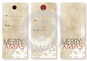 Merry Christmas card templates