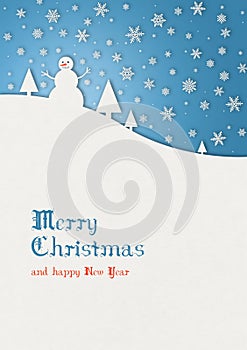 Merry Christmas child card
