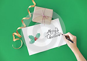 Merry Christmas Event Festive Celebrate Holiday Concept