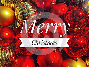 Merry Christmas festive background sparkling