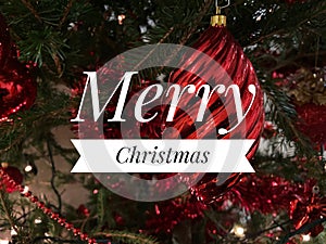 Merry Christmas festive background sparkling