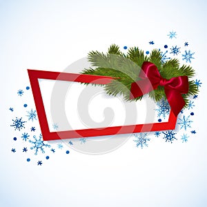 Merry Christmas festive vectorbackground