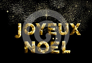 Merry christmas french joyeux noel france country