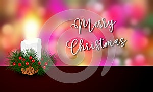 Merry Christmas graphic illustration design background