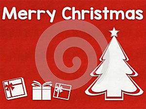 Merry Christmas greeting card background