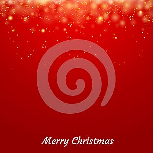 Merry christmas greeting card decoration background