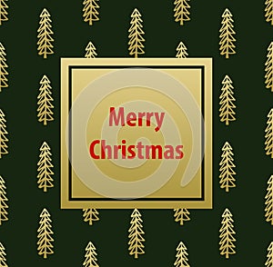 Merry christmas greeting card template background