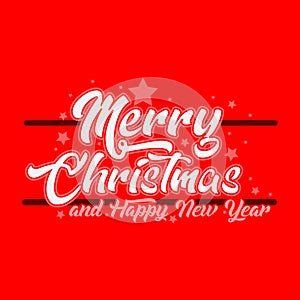 Merry Christmas Greeting modern look