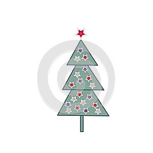 Merry Christmas Hand drawn vector elements.