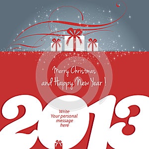 Merry Christmas and Happy New Year 2013 !