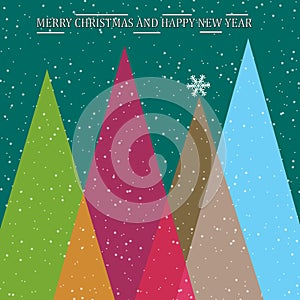 Merry Christmas and Happy New Year backgrounds. greeting cards, posters, holiday covers