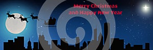 Merry Christmas & Happy New Year Banner