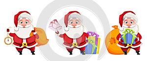 Merry Christmas and Happy New Year. Santa Claus