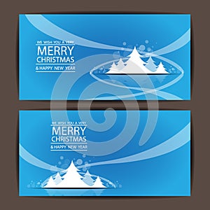 Merry Christmas and Happy new year,vector design photo