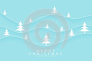 merry christmas holiday celebration background with xma tree decoration