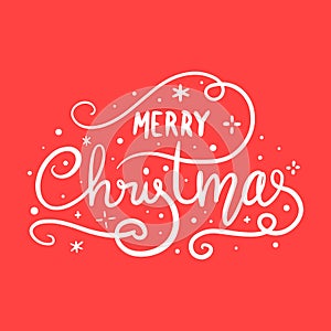 Merry Christmas Holiday Greetings Card