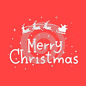 Merry Christmas Holiday Greetings Card