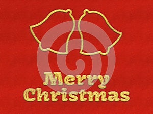 Merry Christmas jingle bells background