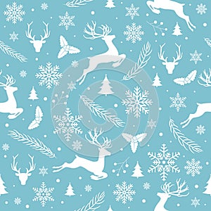 Merry Christmas pattern seamless