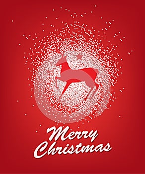 Merry Christmas Poster Design