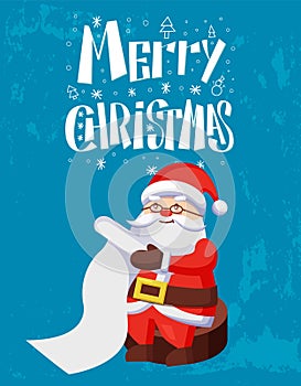Merry Christmas, Santa Claus Reading Wish List