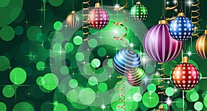 Merry Christmas Seasonal Background for your greeting cards,